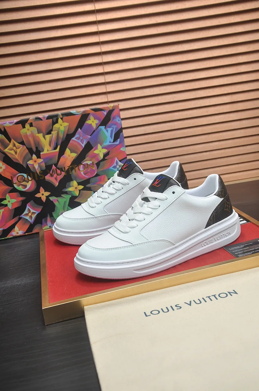 Men's shoes 💰540💶[LOUIS VUITTON] Original order price (water-dyed cowhide lining) new model 🍀LV Louis Vuitton * - top version of LV classic trendy shoes! Made of imported original cowhide, water-dyed cowhide lining, and original wear-resistant rubber outsole! High quality products! Code number 38-45 (45 is custom-made and cannot be returned or exchanged)